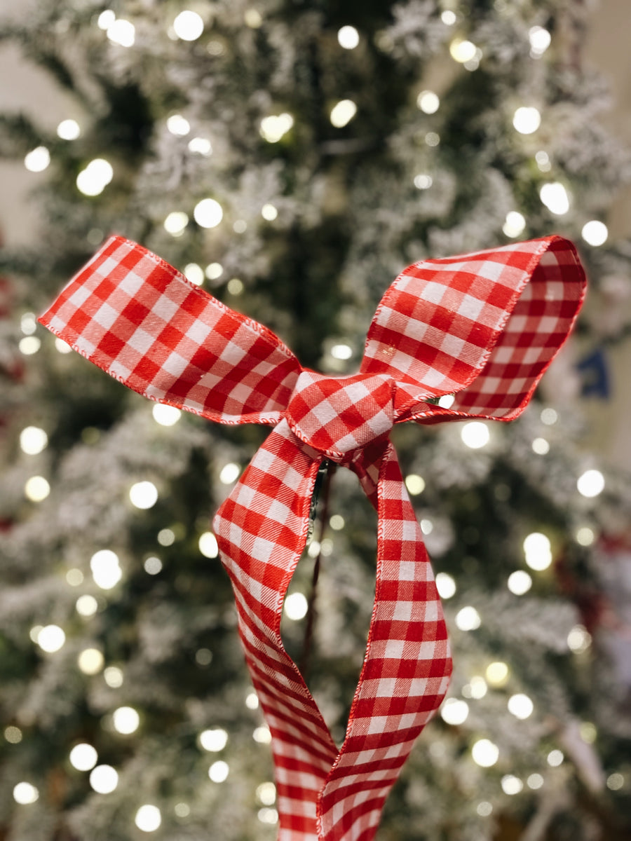 Gingham Ribbon – The Magical Christmas Co.